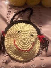 Crochet girl face handbags Getting One