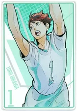 Haikyu!! Toru Oikawa Acrylic Character Card 2nd Edition 2.3x3.4