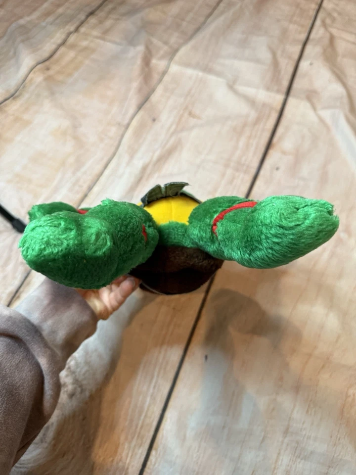 1989 Vintage Raphael Teenage Mutant Ninja Turtles TMNT Plush - Image 4 of 4