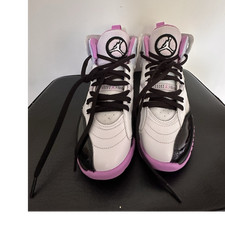 Jordan Air Jordan DQ8431-105 Sneakers White Pink Black Unisex Kids US 5.5Y