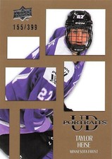 2024-25 Upper Deck PWHL #UDP-18 Taylor Heise UD Portraits Gold #/399