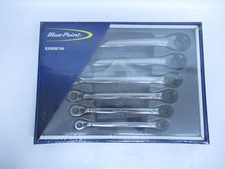 Blue Point Bxorm706 6-piece Metric Ratcheting Wrench Set 8-19mm Gp3123725