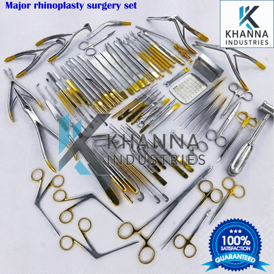 #ad 70 Pcs Major Rhinoplasty Instrument Set Nose Plastic Surgery German StainlessKit $298.05