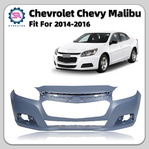 Gray Front Bumper Cover For Chevy Malibu 2014-2015 & 2016 Malibu Limited – OE 23146557