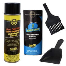 Shuffleboard Essentials Bundle: Sunglo Shuffleboard - Speed 1 Fastest , Ser...