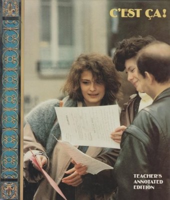 C'EST CA - LEVEL 3 TEACHER'S EDITION By Albert Valdman - Hardcover **Excellent**