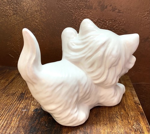 Figura Gato Feliz De Colección Años 70 Ojo Azul Blanco Angora Persa Gato Gatito Pata - Imagen 4 de 8