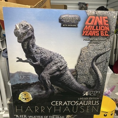 One Million Years BC - Ceratosaurus Statue