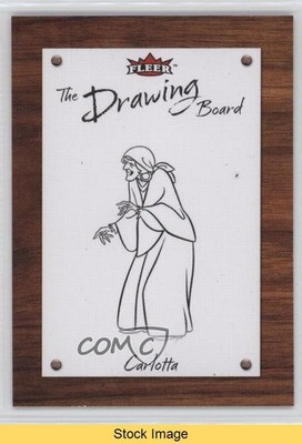 2024 Fleer Scooby Doo The Drawing Board Carlotta #18 READ 0k6r