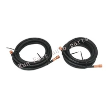 HO5116 16ft Hose Kit for Seastar/Teleflex Hydraulic Outboard Steering Boat Black