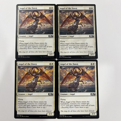 4x Angel of the Dawn | M19 Core Set 2019 | MTG Magic Cards