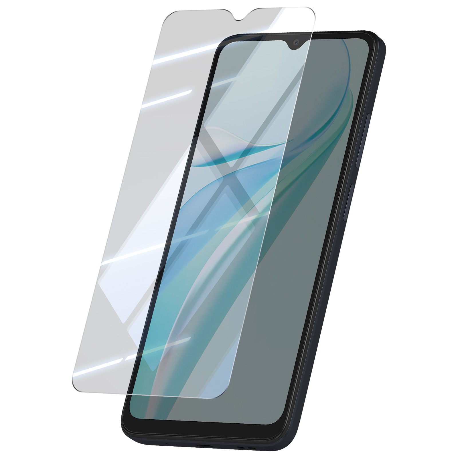 Film verre trempé Blackview Wave 6C Avizar protection antichoc biseautée