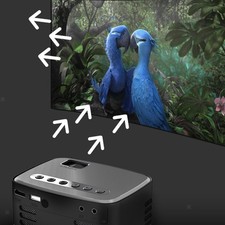 Projecteurs vidéo Projecteur portable USB HD pour regarder n'importe où à