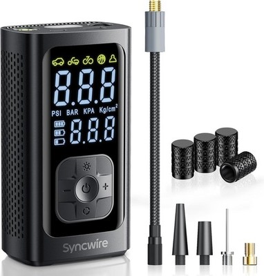 Syncwire Tire Inflator 150PSI Portable Air Pump Compressor