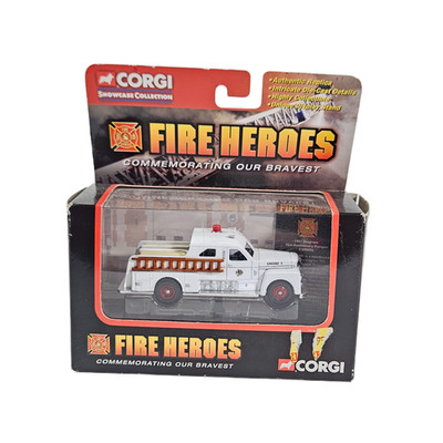 Corgi 2002 Fire Heroes Seagrave 70th Anniversary Denver Pumper No. CS90056 Originalverpackt