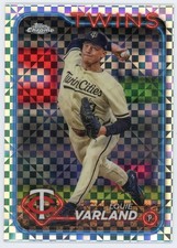 2024 Topps Chrome Update Series - Louie Varland #USC90 X-Fractor Twins