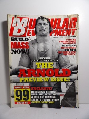 Muscular Development Magazine Mar 2011 Arnold Preview Issue Bodybuilding