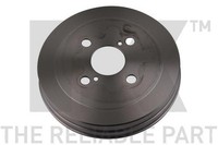 2X Bremstrommel NK 254517 FüR VAN Yaris Toyota Verso SCP10_ SCP10R NCP10 SCP12_