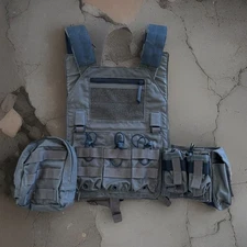 LBX Armatus II Plate Carrier LBX-4020-L MAS GREY Body Armor Ballistic Protection