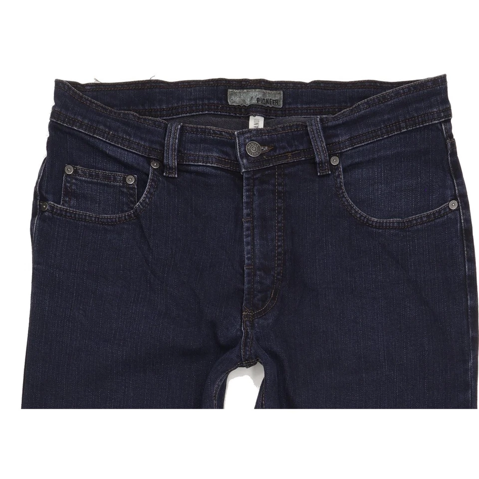 Pioneer Rando  Herren Blau Straight Regular Stretch Jeans W34 L34 (106206) - Bild 3 von 4