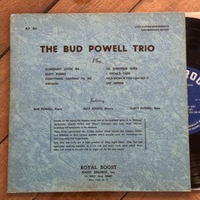 Bud Powell Trio VG+ 1st Royal Roost 10&rdquo; lp 401 Max Roach