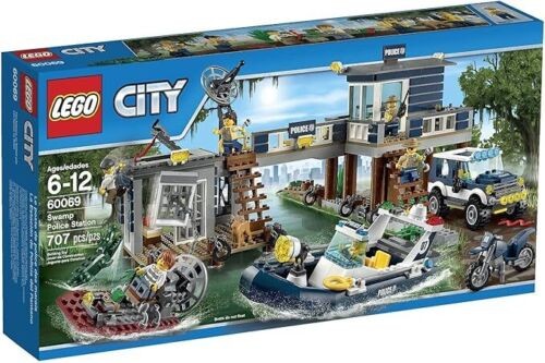LEGO - Полицейский участок на болоте City Police - 707 деталей - Для детей от 6 лет НОВИНКА 60069 37890₽