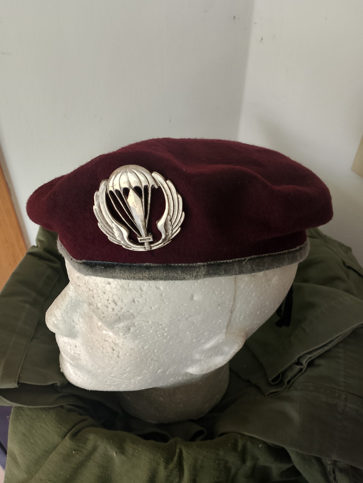 basco paracadutisti parà folgore esercito Italiano taglia 55 Bilbao