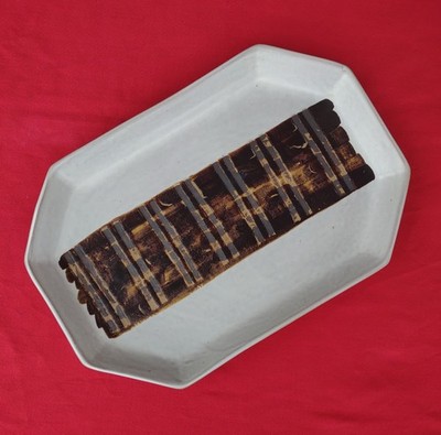 Vintage 1960's Martz Marshall Studios Signed  Octagonal Platter