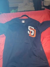 Maillot d'entraînement au bâton Gregg W Harris San Diego Padres d'occasion