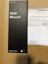 Sonos Wall Speaker Mount (ARCWMWW1BLK) for Arc - Black