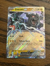 Pokemon Zekrom ex 034/086 Black Bolt Double Rare Series 8 Prize Pack Stamped NM