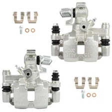 Rear Pair Brake Calipers w/ Bracket For 2003 2004 2005 Buick Park Avenue