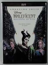 Maleficent: Mistress of Evil 2019 DVD VG Angelina Jolie Free Shipping