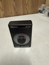 Matrix MR-500 Quartz Metronome Vintage Mechan...