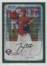 2011 Bowman Chrome Prospects Green X-Fractor Jonathan Pettibone Jon #BCP142 9aj