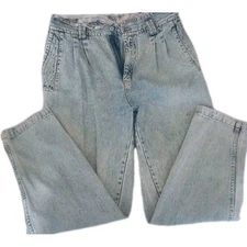 Vintage Y2k 90's Gitano Jeans High Waist Mom Jeans Light Wash Women's Size 12