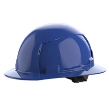 Milwaukee Blue Full Brim Vented Hard Hat With 4Pt Ratcheting Suspension Type 1