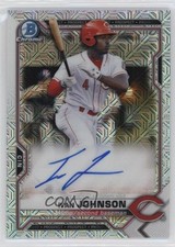 2021 Bowman Mega Box Chrome Mojo Auto Ivan Johnson #BMA-IJ Auto 10z2