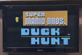 Mario Bros & Duck Hunt Nintendo NES Authentic TESTED w/Manual GC SHIPS FREE