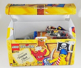  VINTAGE 1995 LEGO PIRATES TREASURE CHEST 1788 - PLEASE READ DESCRIPTION