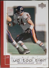 2001 Upper Deck Top Tier Football Brian Urlacher #31 NM