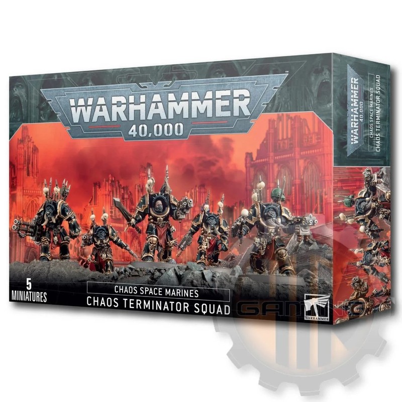 🟢 CSM - Chaos Terminator Squad Singles - Chaos Space Marines - Warhammer 40k