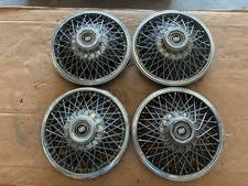 82 83 84 85 Buick Skyhawk Hubcap Rim Wheel Cover Hub Cap 13 Wire Spoke Oem Set