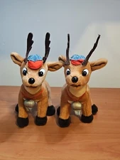 STUFFINS RUDOLPH ISLAND MISFIT TOYS PLUSH 50th ANNIVERSARY LIMITED ED. Set Of 2