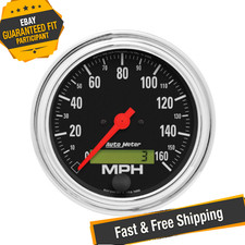 Auto Meter 2489 Traditional Chrome 3-3/8 Elec...