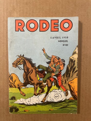 RODÉO numéro 80 - Éditions LUG - Avril 1958 - BE - Picture 1 of 2
