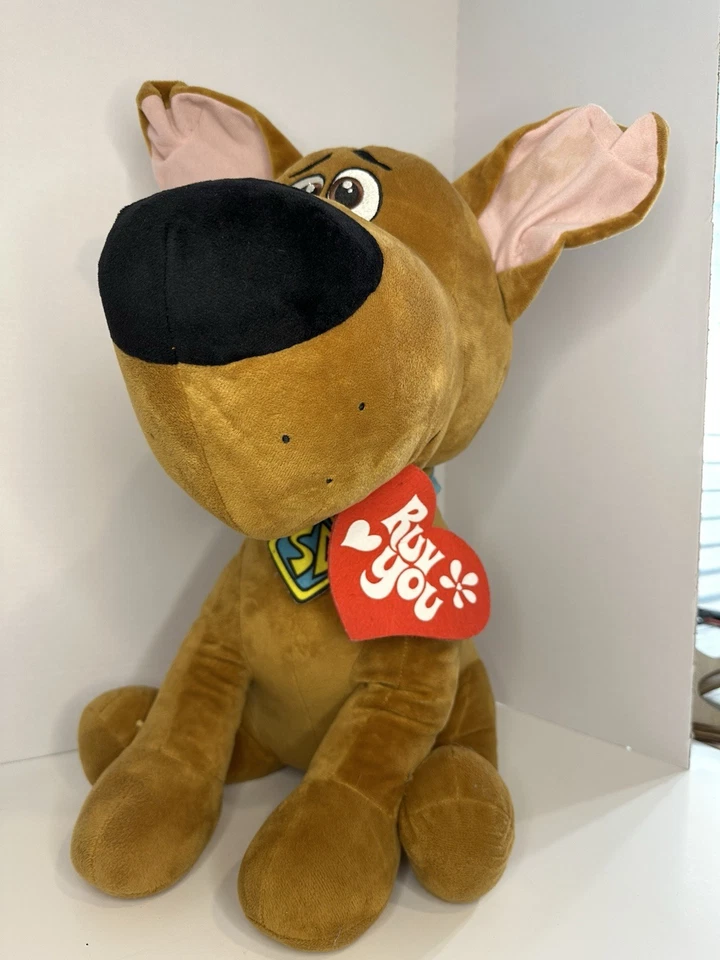 Peluche grande Scooby Doo I RUVE YOU Cartoon Network d3floor Foto 2 de 4