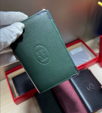 Cartier Must de Cartier Green Leather 6 Card Holder Wallet NIB - Luxury 2025