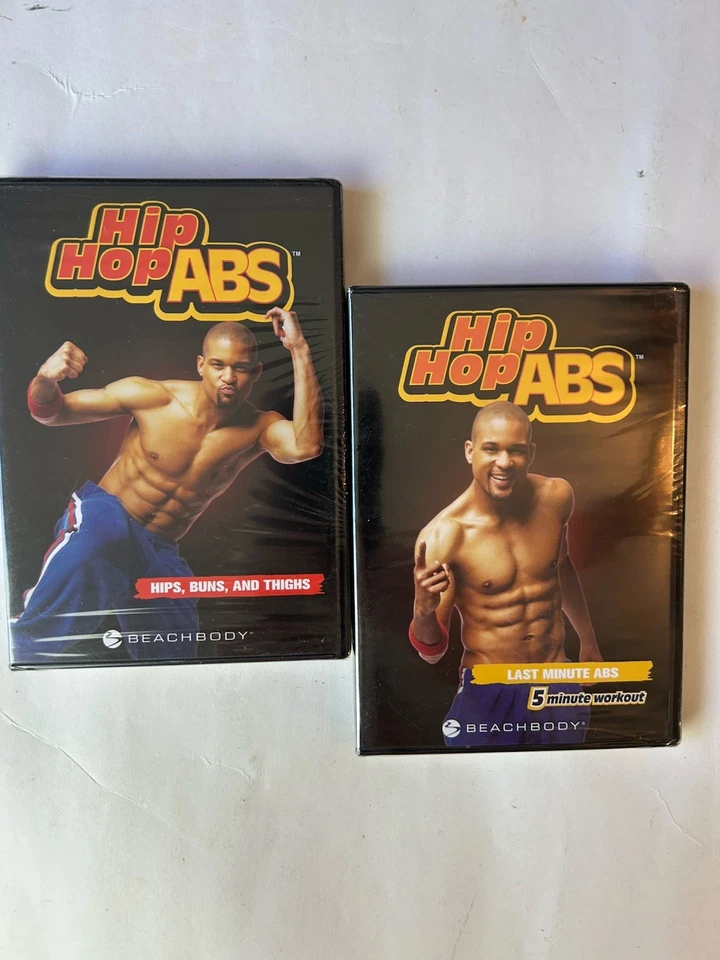 Hip Hop Abs Set of 2 DVD New Sealed - Image 4 of 4