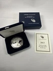 2013 American Silver Eagle Proof 1 oz .999 Silver w/ Box & COA